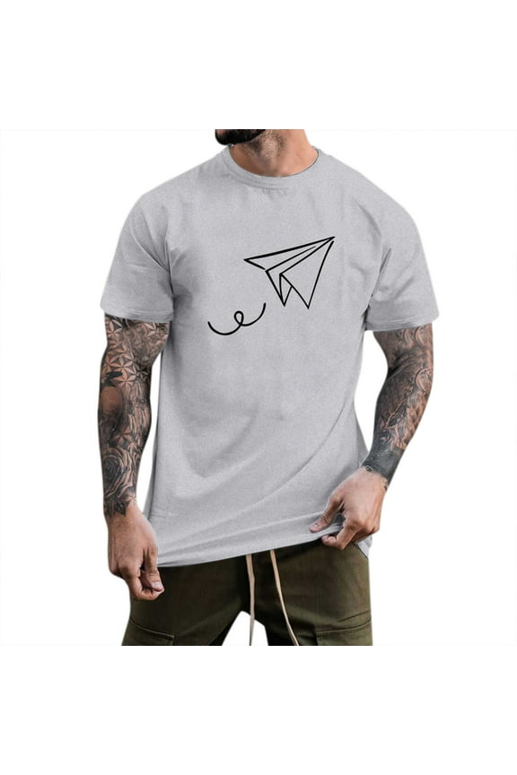 Oversized T Shirts Classic TV Logo Graphic Tee Black Small