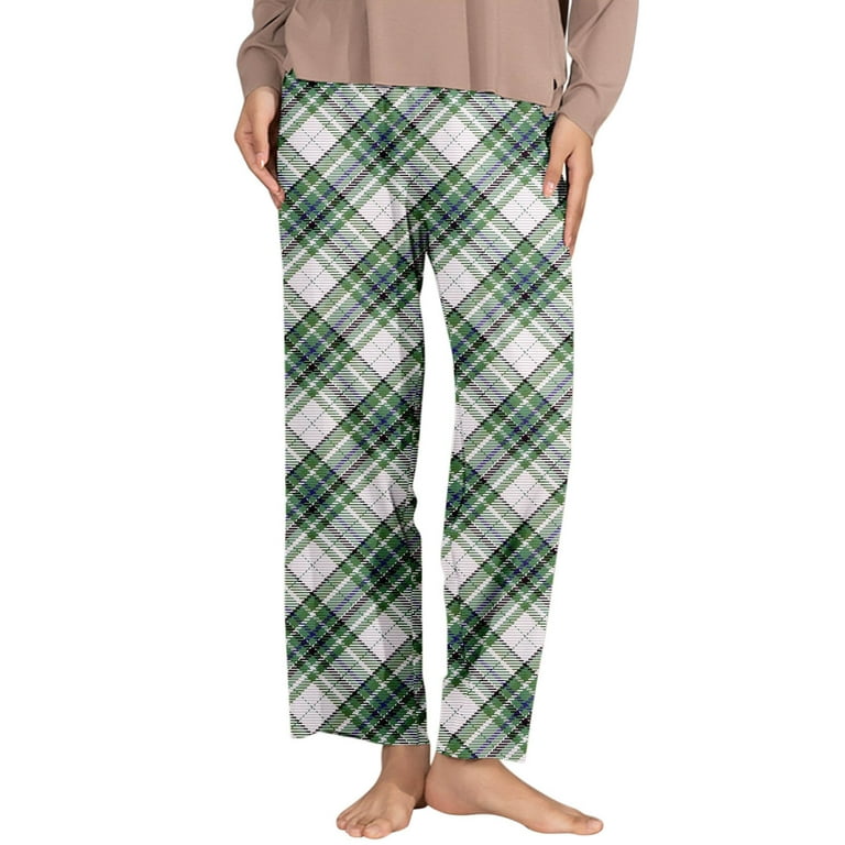 fvwitlyh Pants for Women Pants Casual Petite Womens Classic Plaid