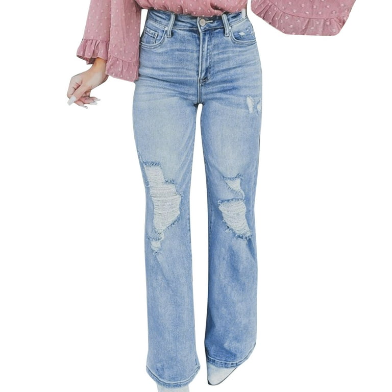 https://i5.walmartimages.com/seo/fvwitlyh-Pants-Women-Wildflower-Ripped-Baggy-Jeans-Spring-Casual-Light-Blue-High-Waist-Jean-Cargo_6a9336a0-109e-40e2-a40f-640cfd060a09.ace90ee72b4e25c632ad835bbc5fade7.jpeg?odnHeight=768&odnWidth=768&odnBg=FFFFFF
