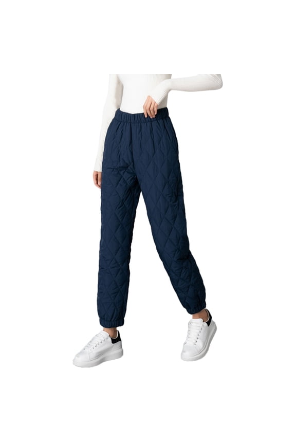 Pants for Women Yoga Pants with Pockets Winter 2022 Straight Leg Loose And Slim Plus Size Thermal Pants Light Down Cotton Women's Pants Cargo Pants Women