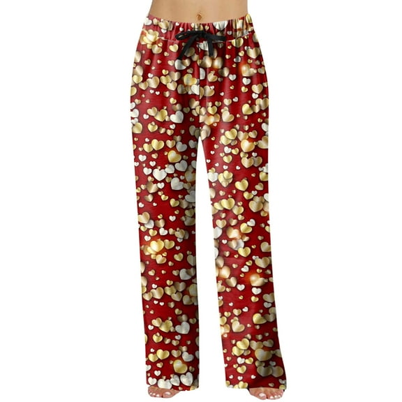 fvwitlyh Pants for Women plus Size Yoga Pants Pajamas Plaid Outside Fashion Be Spring Women's Worn Can Women Casual Pants 3d Animal Pattern Pants Cargo Pants Women