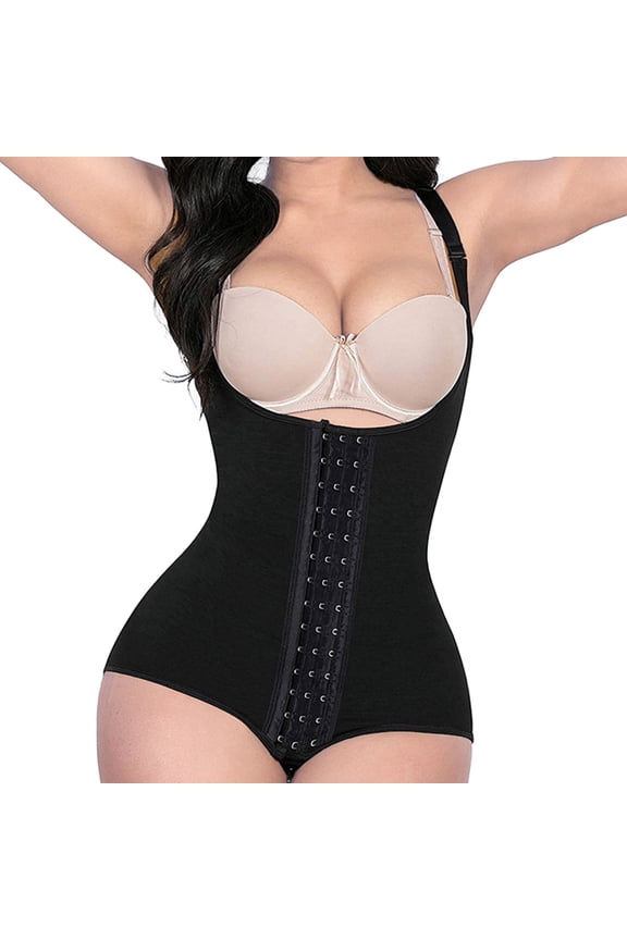 Shapewear for Women Tummy Control plus Size Thigh High Compression Body Shaper Lace Colombian Fajas Shapewear Workout Vest for Women plus Size High Compression Body Shaper Lace