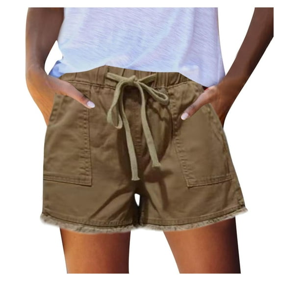 fvwitlyh Short Shorts Womens Plus Size Jean Shorts High Waisted Bermuda Denim Shorts Distressed Rolled Hem Short Jeans