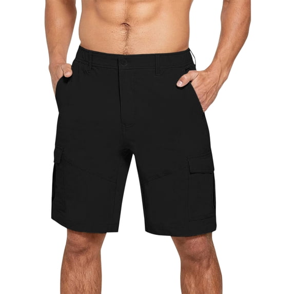fvwitlyh Shorts Men's 11 Inch Relaxed-Fit Stretch-Twill Work Short