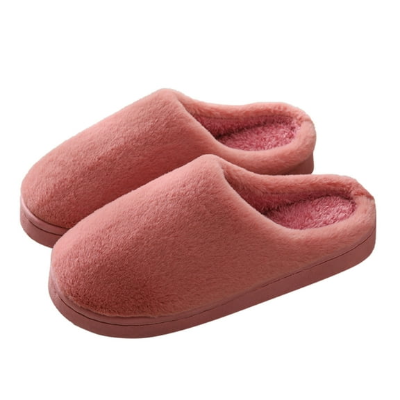 fvwitlyh Slippers for Womens Slipper Boots with Hard Sole Women's Home Shoes Cotton Men's Slippers Soft-soled Warm Slippers by for Women Dogs