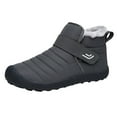thumbnail image 1 of fvwitlyh Snow Boots for Women Extra Wide Width Boots for Women Snow Velvet Female Mountaineering Couples Male Plus Snow Warm Outdoor Heated Boot Soles, 1 of 5