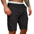 thumbnail image 1 of fvwitlyh Sweat Shorts Mens Sweat Shorts 7" Above Knee Workout Gym Shorts Lounge Shorts with Pockets, 1 of 5