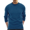 thumbnail image 1 of fvwitlyh V Neck Sweater Men Men's Lightweight Merino Wool Pullover Sweater, 1 of 1