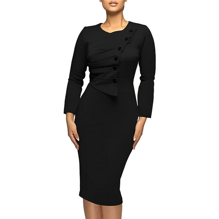 Navy pencil dress for wedding hotsell