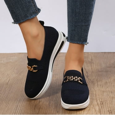 fvwitlyh Women Shoes Women Sneakers Shoes with Arch Support Casual Slip On Comfort Flats Canvas Womens Walking Fall