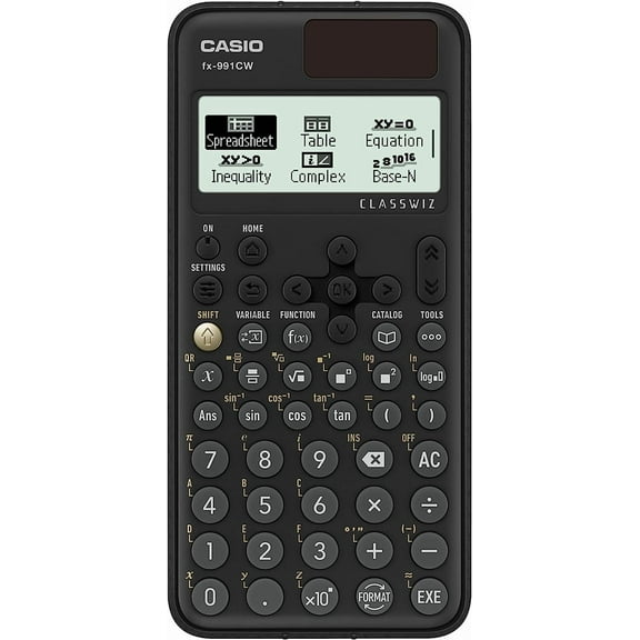 fx-991CW Advanced Scientific Calculator with High-Res 4-Tone Display | Natural Textbook 540+ Functions, Numeric Calculus, Matrix Solver Ideal for Engineering, Science & Exams