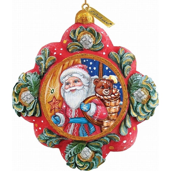 gDebrekht 6102546 general Holiday gift giver Santa Ornament 45 in