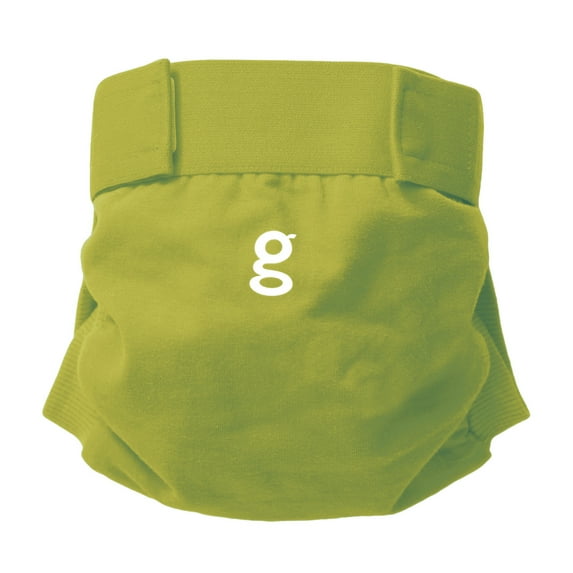 gDiapers gPants Med Guppy Green Reusable Diaper Cover, 13-28 lbs