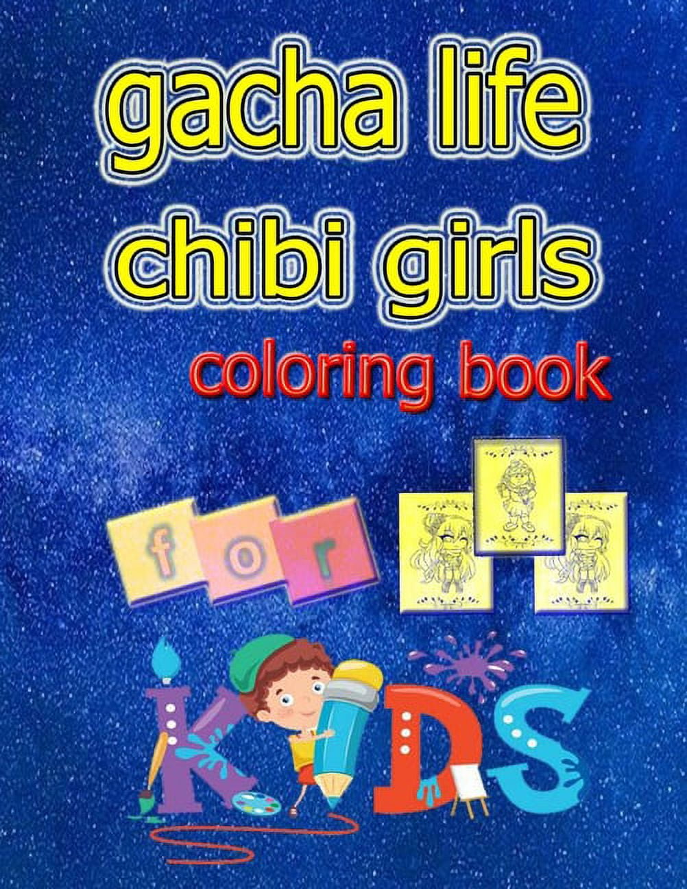 Gacha Life Coloring Book: Featuring Official Anime Characters from Gacha  Life, Gacha Club, Gacha World, and more! by 