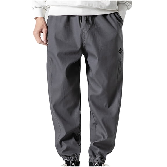 gakvbuo Cargo Pants For Men Men's Fashion Classic Twill Loose Fit Work Wear Cargo Pants