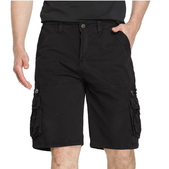 gakvbuo Cargo Pants For Men Cargo Pants Plus Size Bermuda Shorts Joggers Sweatpants Shorts Loose Fit Knee Length With Pocket Straight Button Zipper Shorts