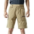 thumbnail image 1 of gakvbuo Cargo Pants For Men Cargo Pants Plus Size Bermuda Shorts Joggers Sweatpants Shorts Loose Fit Knee Length With Pocket Straight Button Zipper Shorts, 1 of 9