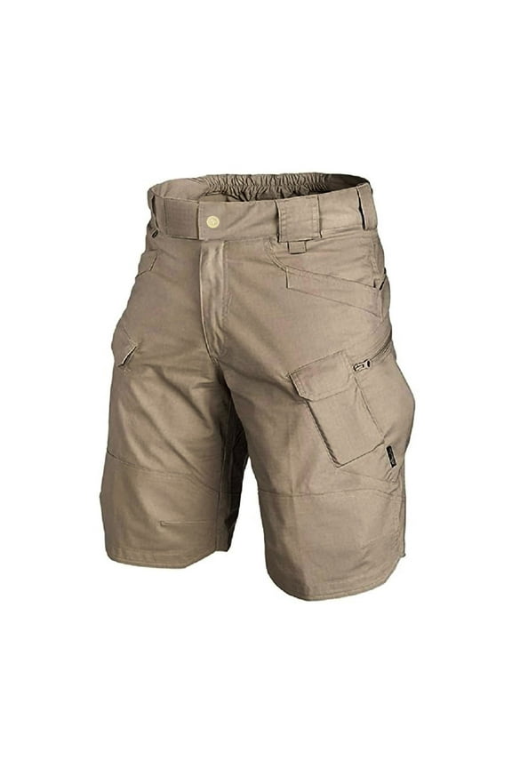 Cargo Shorts for Men Plus Size Joggers Sweat Shorts Knee Length Cargo Pants with Pocket Straight Button Zipper Sport Shorts Walkshorts Loose Half Shorts Pants Work Shorts
