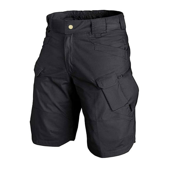 gakvbuo Cargo Shorts for Men Plus Size Joggers Sweat Shorts Knee Length Cargo Pants with Pocket Straight Button Zipper Sport Shorts Walkshorts Loose Half Shorts Pants Work Shorts