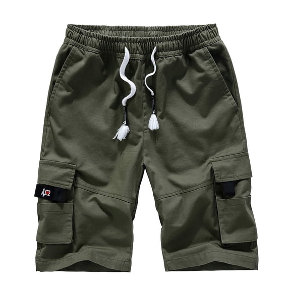 gakvbuo Cargo Shorts For Men Plus Size Shorts Athletic Casual Outdoor Fishing Hiking Shorts Classic Loose Work Wear Pants Five Pants Shorts