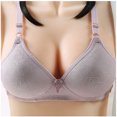 thumbnail image 1 of gakvbuo Clearance Items All 2022!Plus Size Bras For Woman Post-Surgery Bra Full Coverage No Underwire Bra Seamless Push Up Bra Underwear Wirefree Bralette Minimizer Bra, 1 of 4