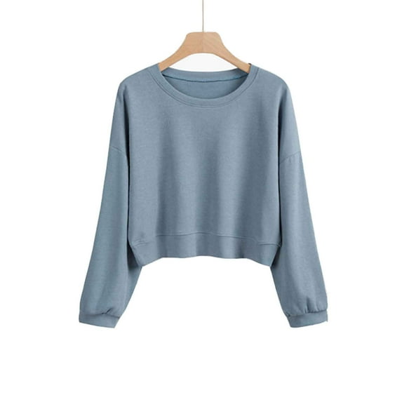 gakvbuo Sweaters For Women Fall Fashion 2022 Pullover Sweatshirts Womens Fashion Top Solid Color Winter Comfortable Long Sleeve Coat Sweater