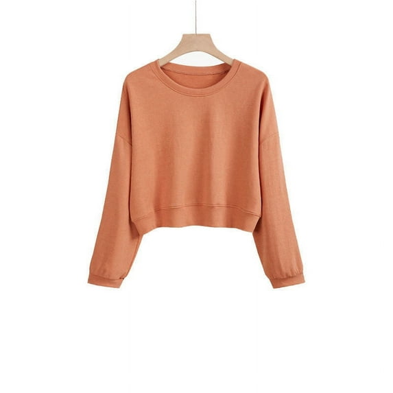 gakvbuo Sweaters For Women Fall Fashion 2022 Pullover Sweatshirts Womens Fashion Top Solid Color Winter Comfortable Long Sleeve Coat Sweater