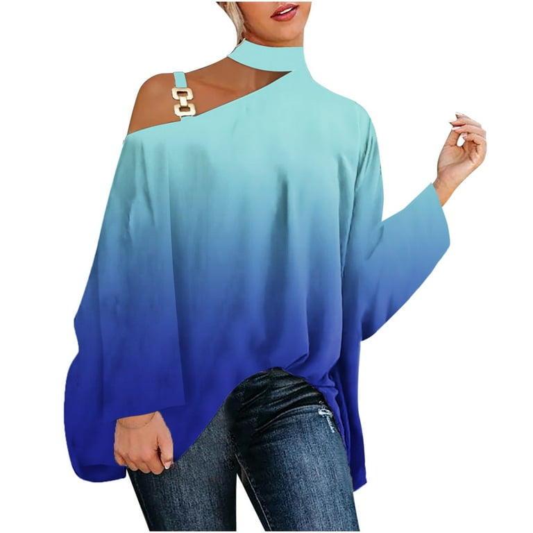 gakvbuo Clearance Items All 2022!Off Shoulder Tops For Women Sexy