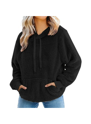 Overnight Delivery Items Prime Womens Zippe Tunic Hoodies Top