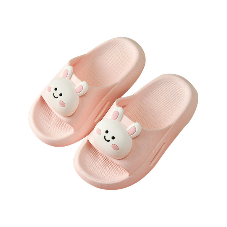 gakvbuo Clearance items all 2022!Cloud Slides For Kids House Slippers  Non-Slip Quick Drying Open Toe Super Soft Thick Sole Sandals Home Shower  Bathroom Slipper Beach Pool Shoes For Toddler Little Kids 