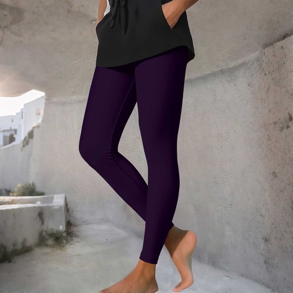 gakvbuo Leggings for Women High Waisted Active Workout Dance Pants Running Sports Fitness Pants Elastic Athletic Yoga Pants Tights Pants