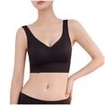 thumbnail image 1 of gakvbuo Plus Size Bras for Woman Post-Surgery Bra Full Coverage No Underwire Bra Seamless Push Up Bra Underwear Wirefree Bralette Minimizer Bra, 1 of 5