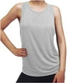 thumbnail image 1 of gakvbuo Plus Size Summer Tank Tops For Women 2023 Trendy Women's Top Fitness Sportswear Vest Breathable Casual Yoga Suit, 1 of 4
