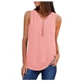 thumbnail image 1 of gakvbuo Plus Size Summer Tank Tops For Women 2023 Trendy Womens Casual Vest Shirt Ladies V Neck Sleeveless Loose T-shirt Blouse Tee Top, 1 of 7