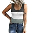 thumbnail image 1 of gakvbuo Plus Size Summer Tops For Women Tops Dressy Casual Tank Top For Women Sexy O Neck Sleeveless Vest Summer Trendy Slim Skinny Pullover Tunic TeesWorkout Tops For Women, 1 of 6