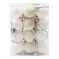 thumbnail image 1 of gakvbuo Shatterproof Christmas Tree Christmas Balls Ornaments For Holiday Wedding Party Christmas Xmas Tree Ball Lightweight Bulbs Large Hanging Ball decoration(3CM x 24PCS), 1 of 2