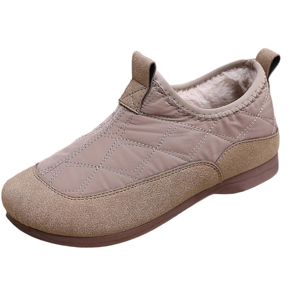 gakvbuo Snow Boots For Women Ankle Boots Women's Versatile Breathable Soft-Soled Shoes Fall And Winter Comfortable Thick-Soled Warm Snow Boots