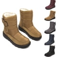 thumbnail image 1 of gakvbuo Snow Boots For Women Mid-Calf Boots 2022 Winter New Cotton Shoes Snow Waterproof High-top Non-slip Women's Boots, 1 of 10