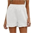thumbnail image 1 of gakvbuo Summer Running Shorts For Women Sweat Shorts Waist Skirt Gym Yoga Athletic Workout Biker Shorts, 1 of 7