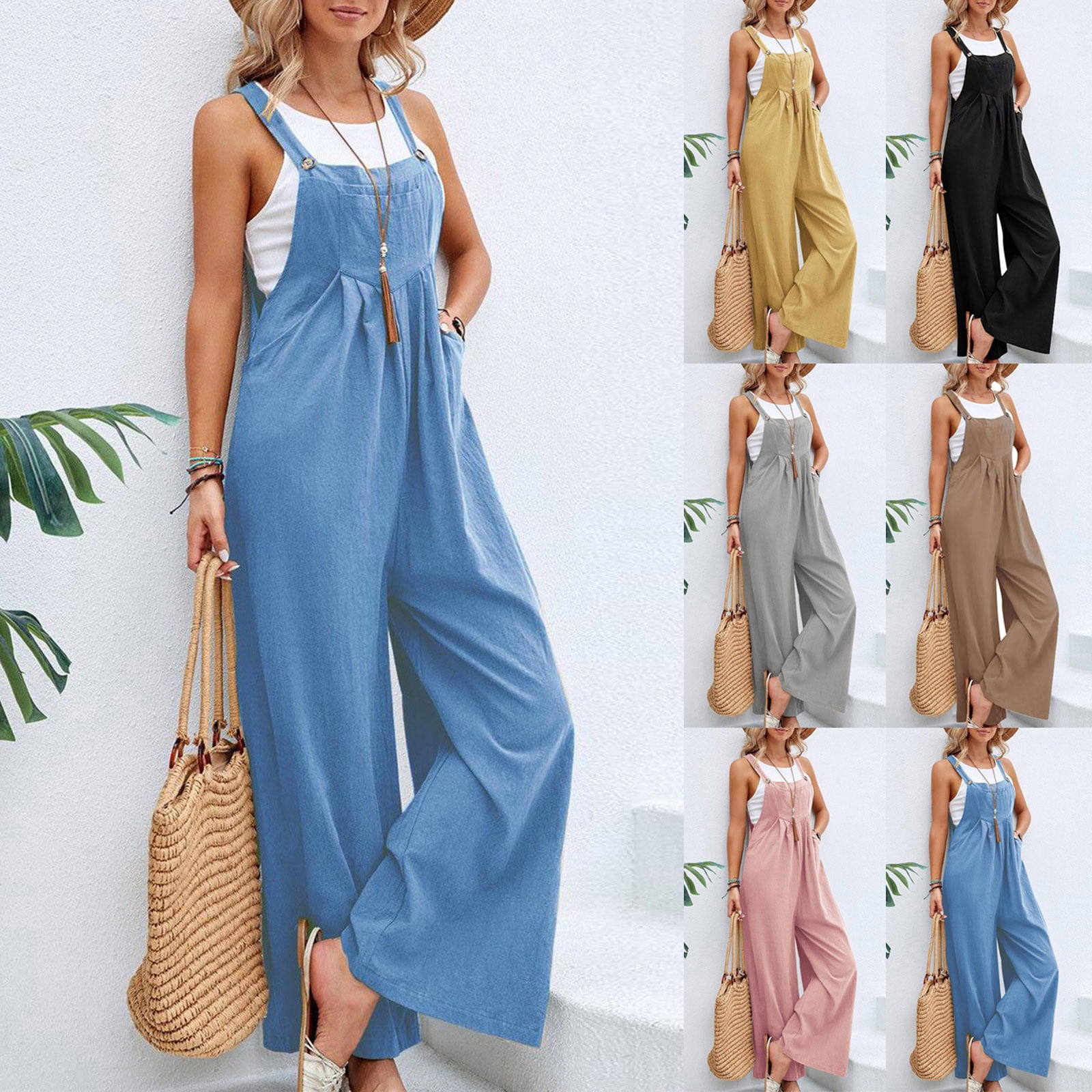 Women's Suspender Jumpsuit