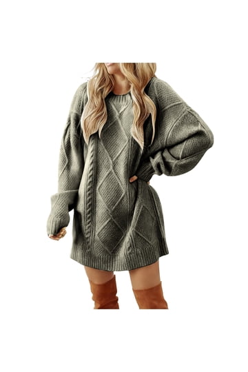 green sweater dress walmart Feeling Your Best Emerald Green Sweater Dress – Shop the Mint main image 0