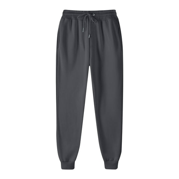 gakvbuo Sweatpants For Women Winter Solid Color High Waist Warm Pants Thick Lined Athletic Jogger Fleece Drawstring Lace-Up Thermal Lined Sweatpants With Pockets