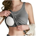 thumbnail image 1 of gakvbuo Womens Summer Tank Tops with Built in Bras Shapewear Casual High Strechy Sleeveless Racerback Ribbed Shirts Camisole Workout Tops, 1 of 6