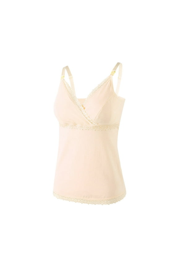 Breastfeeding Nursing Tank Tops For Women Maternity Shirts Sleeveless Comfy Pumping Tank Top Tee Pregnancy Vest Tops T-Shirt