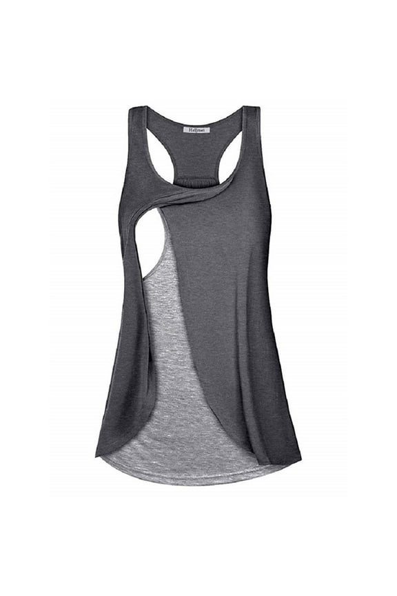 Breastfeeding Nursing Tops For Women Maternity Shirts Sleeveless Pumping Tank Top Tee Pregnancy Vest Tops T-Shirt