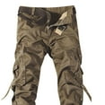 thumbnail image 1 of gakvov Cargo Pants For Men Men's Loose Multi-Pocket Washed Overalls Outdoor Casual Pants Trousers, 1 of 4