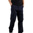 thumbnail image 1 of gakvov Cargo Pants For Men Men's Plus Size Pure Cotton Multi-pocket Wear-resistant Overalls Trousers, 1 of 6