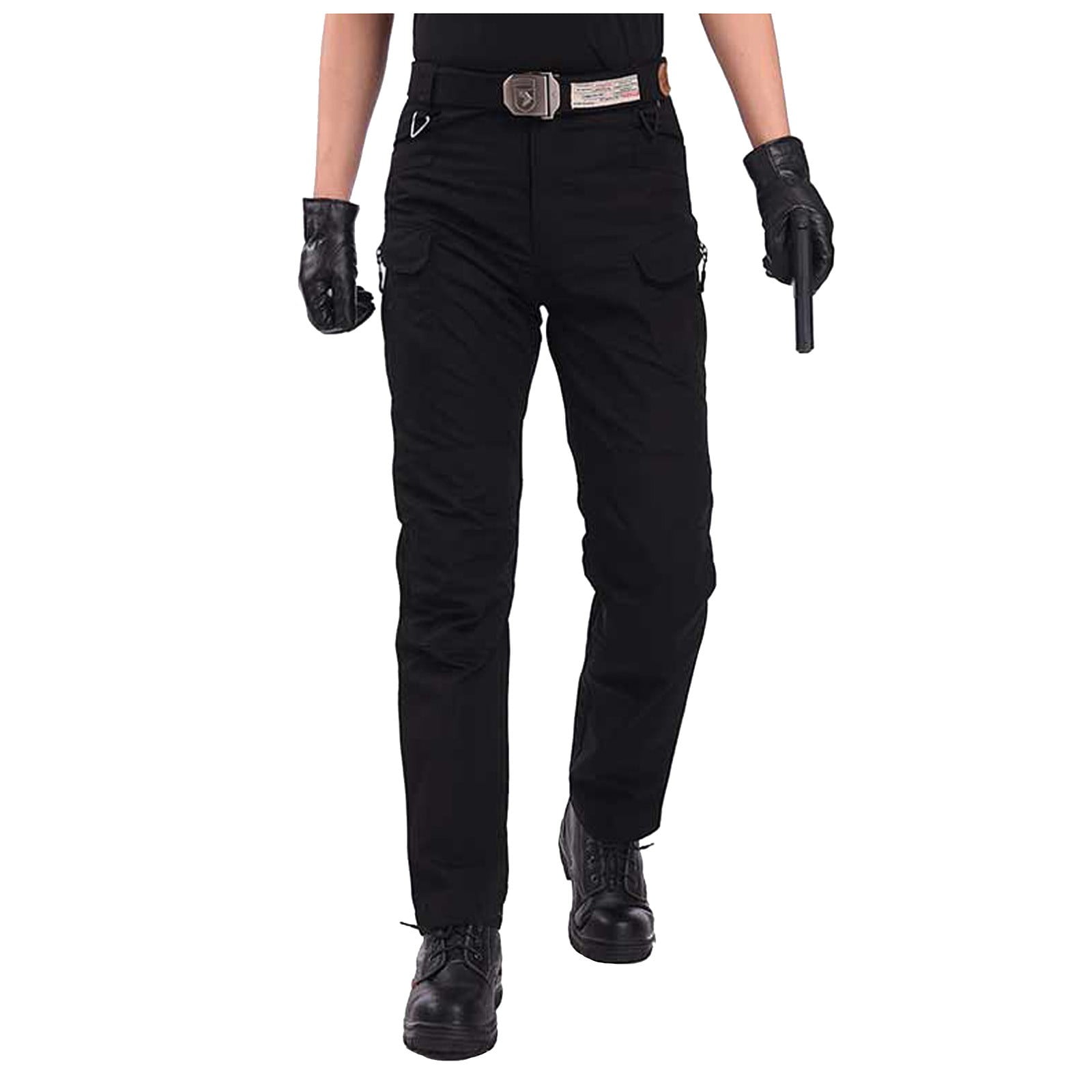 gakvov Cargo Pants For Men Men's Stretch Fabrics Outdoor Pants Multi-pocket  Overalls Combat Training Pants 