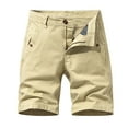 thumbnail image 1 of gakvov Cargo Pants For Men Cargo Pants For Men Cotton Loose Fit Zipper Button Multi-Pocket Cropped Pants Straight Leg Pants Outdoor Tooling Short Pants, 1 of 5