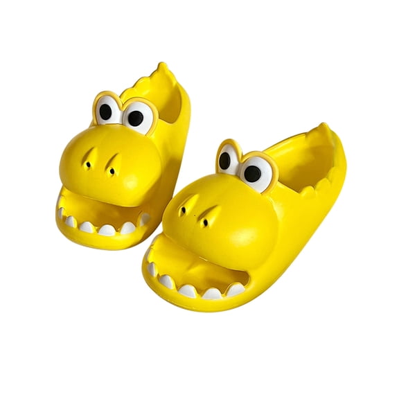 gakvov Women'S Men'S Cloud Dinosaur Slides Cloud Slippers Sandals Cartoon Open Toe Shower Slippers Beach Shoes Non Slip Bathroom Pillow Slippers Indoor & Outdoor